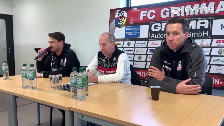 20.Spieltag - FC Grimma (A)_Pressekonferenz